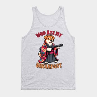 Shooting Shiba Inu Tank Top